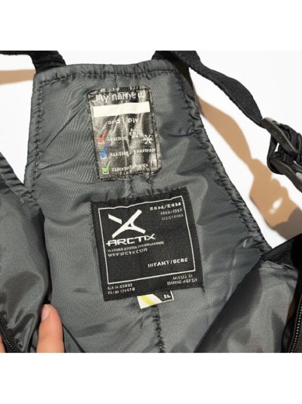 Arctix Kids Charcoal Overalls - Picture 3 of 3